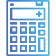 Ícone de uma calculadora
